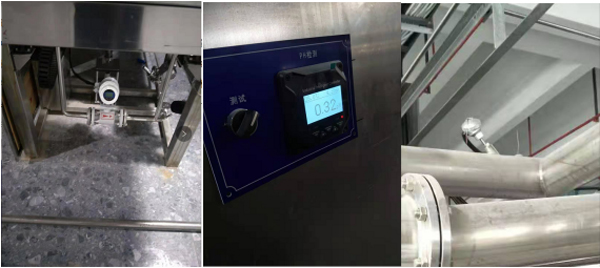 電磁流量計、pH控制器、溫度傳感器應(yīng)用現(xiàn)場